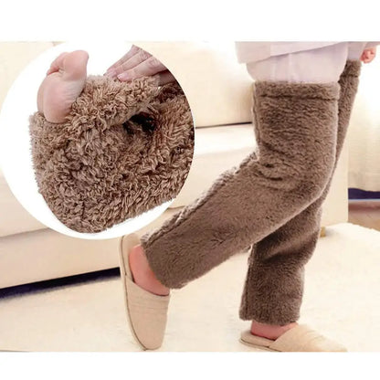 Plush Knee High Socks