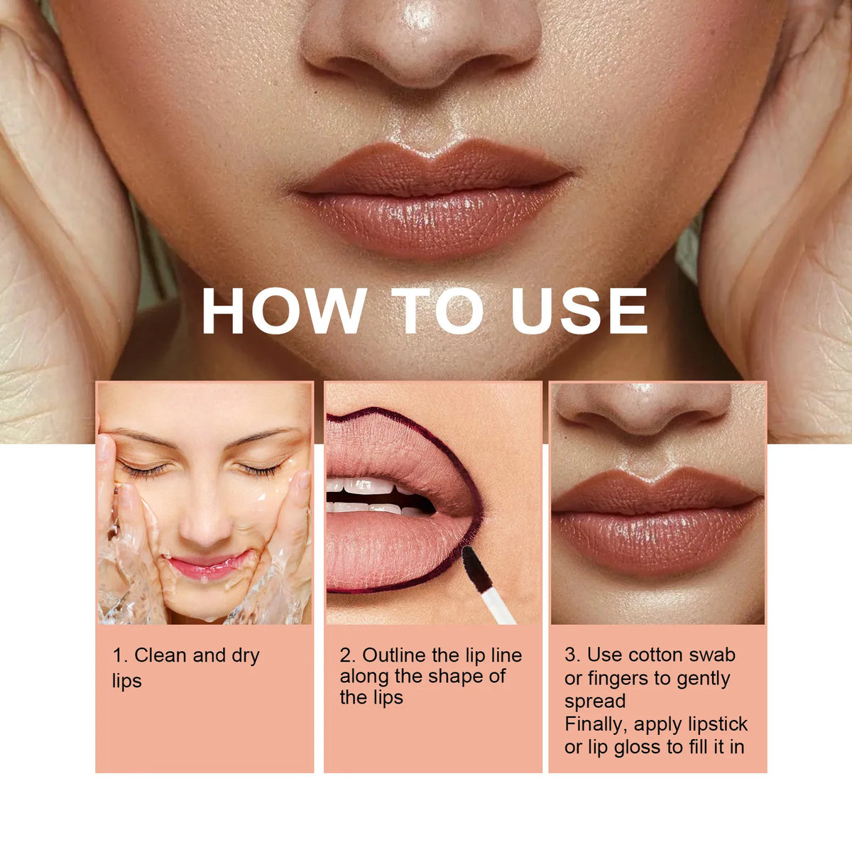 Peel-Off Lip Liner Stain