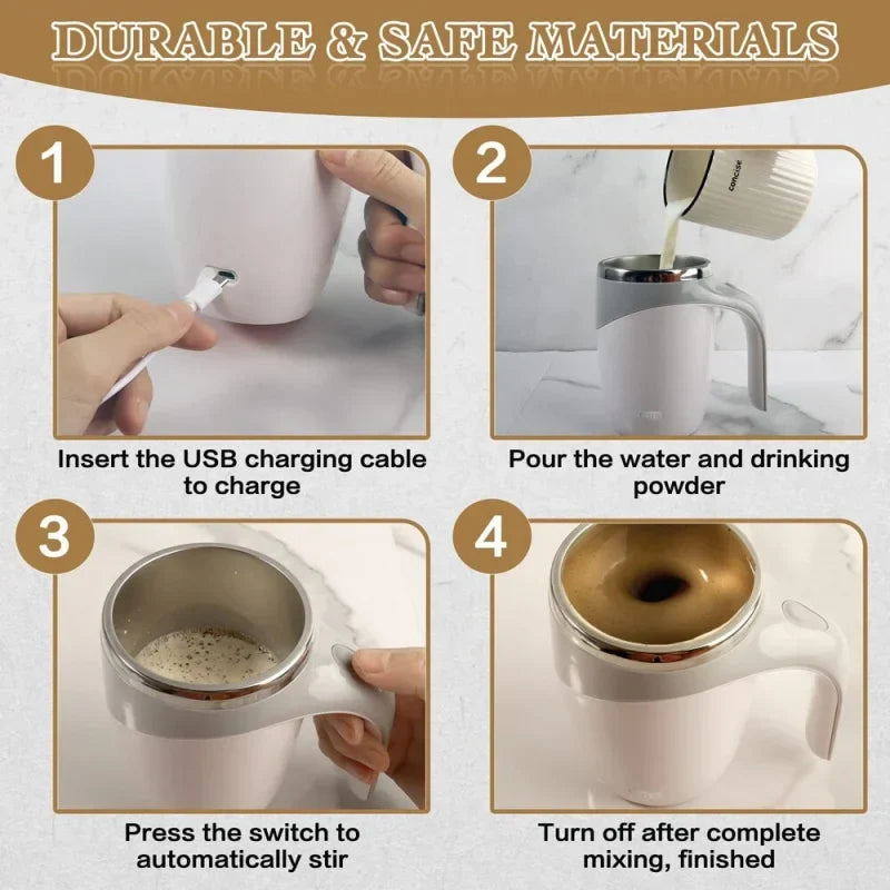 Auto Stir Coffee Mug