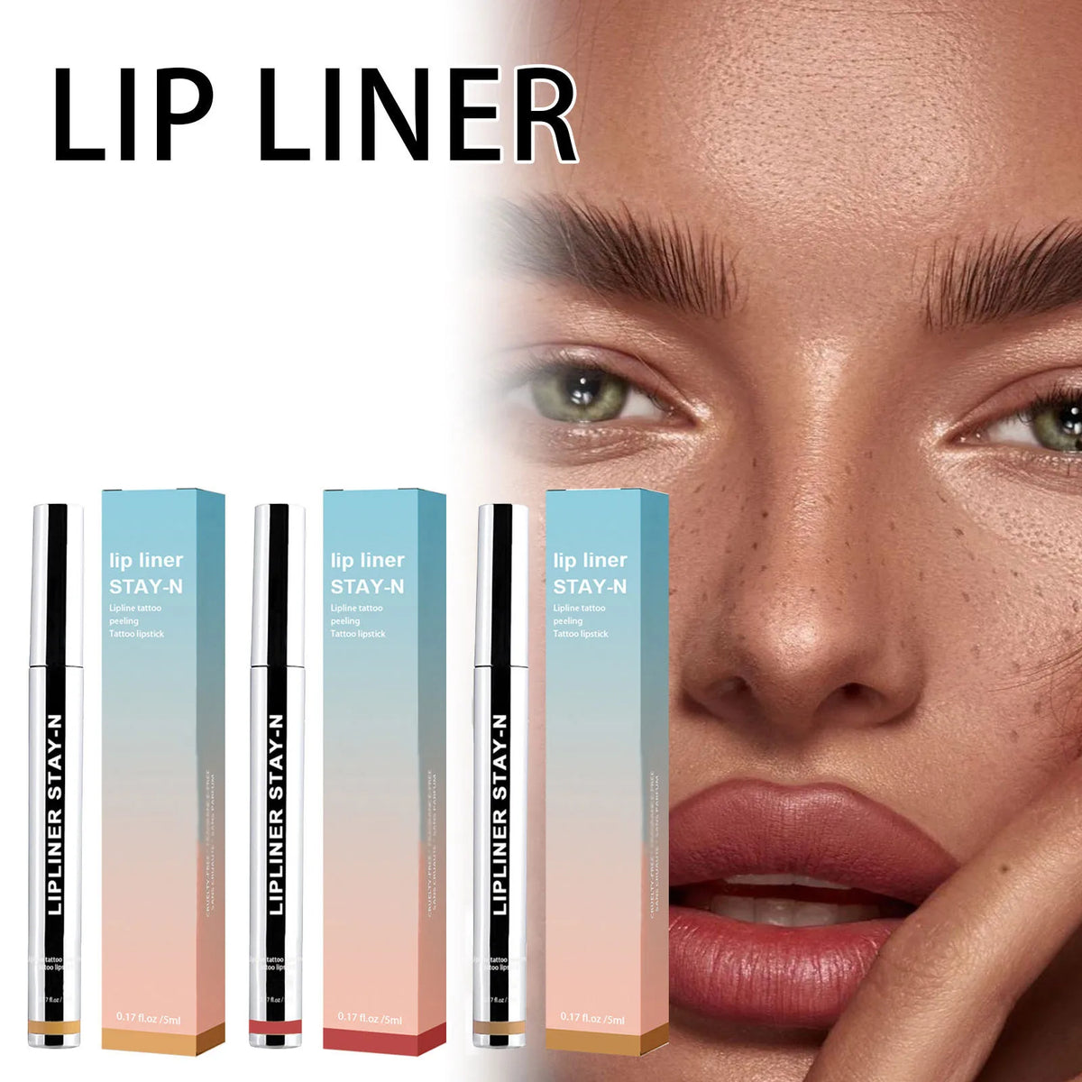 Peel-Off Lip Liner Stain