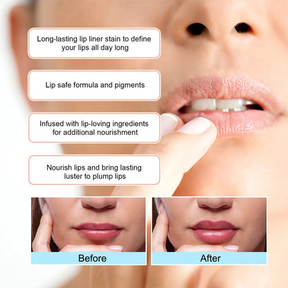 Peel-Off Lip Liner Stain