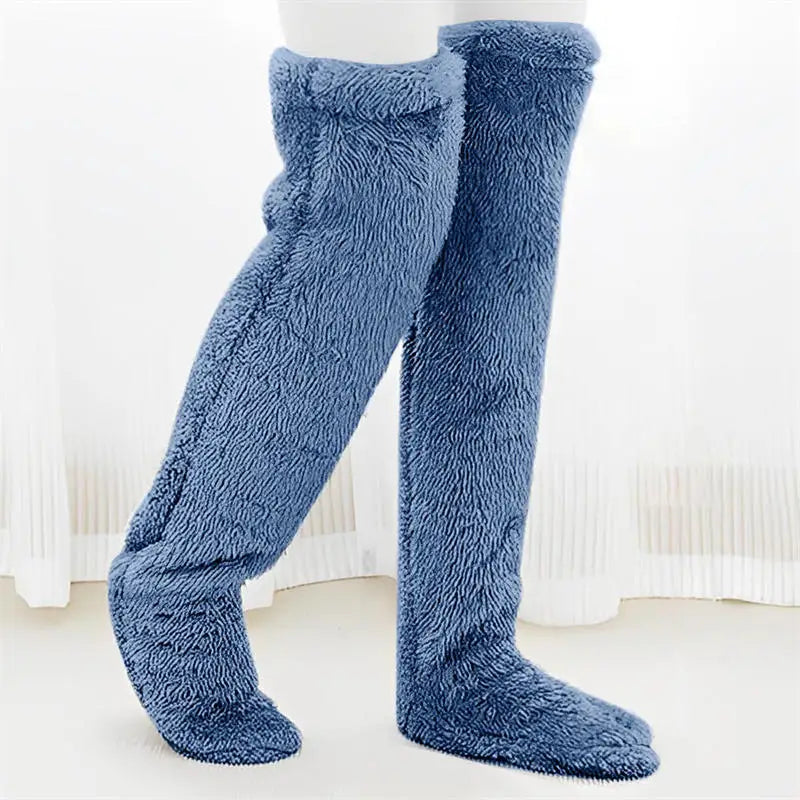 Plush Knee High Socks