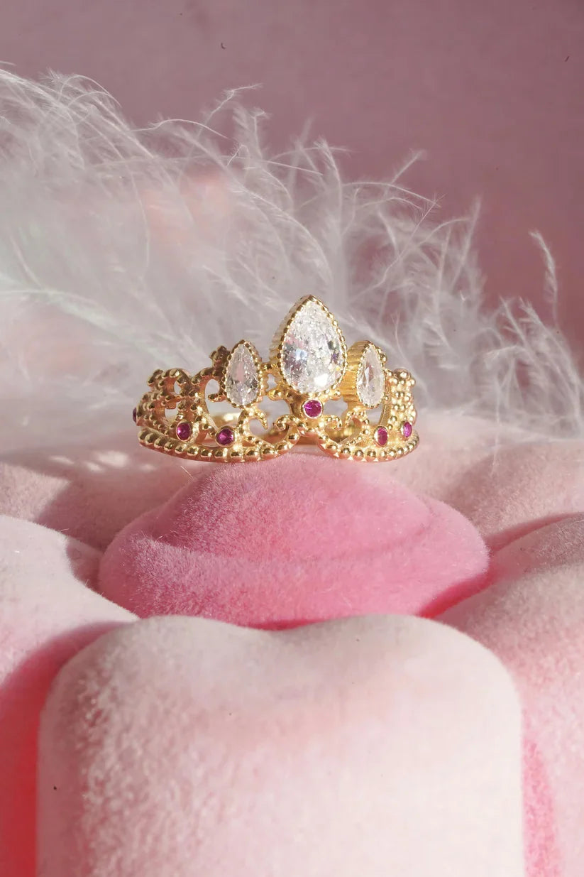 Rapunzel Crown Ring